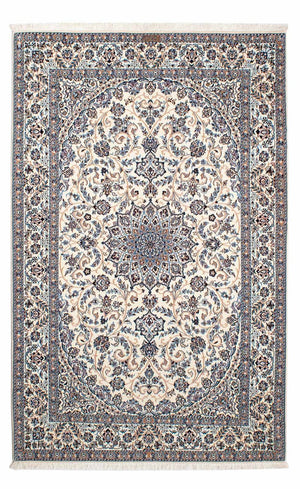 Alfombra Persa - Nain - Prima - 206 x 131 cm - beige