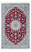 Alfombra de pasillo Alfombra Persa - Nain - Real - 177 x 107 cm - rojo oscuro