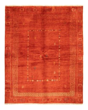 Alfombra Gabbeh - Persa - 232 x 177 cm - rojo