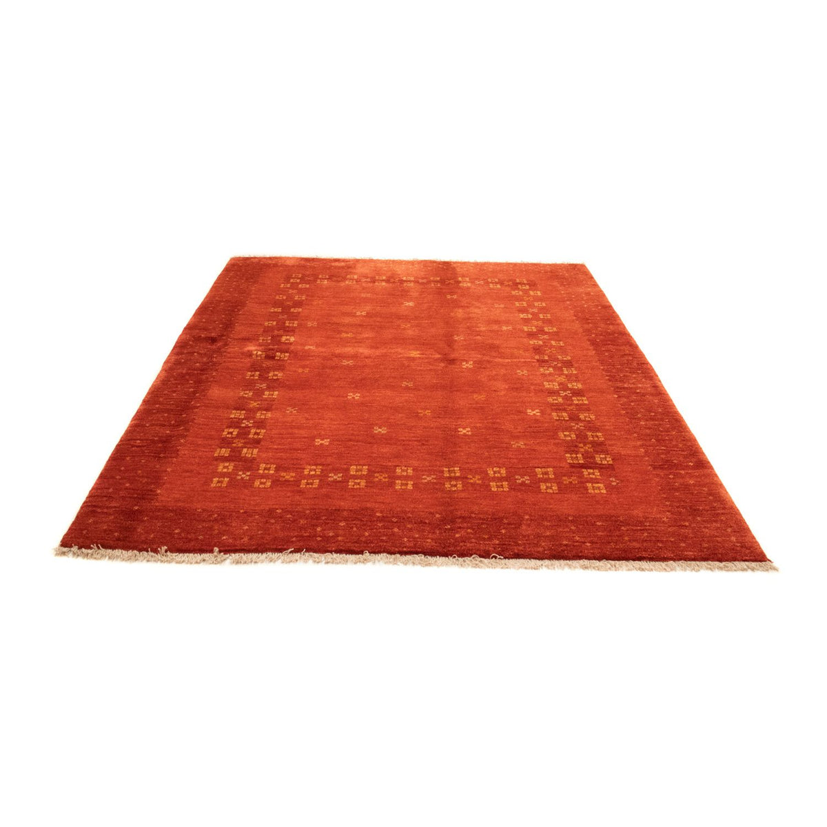 Alfombra Gabbeh - Persa - 232 x 177 cm - rojo