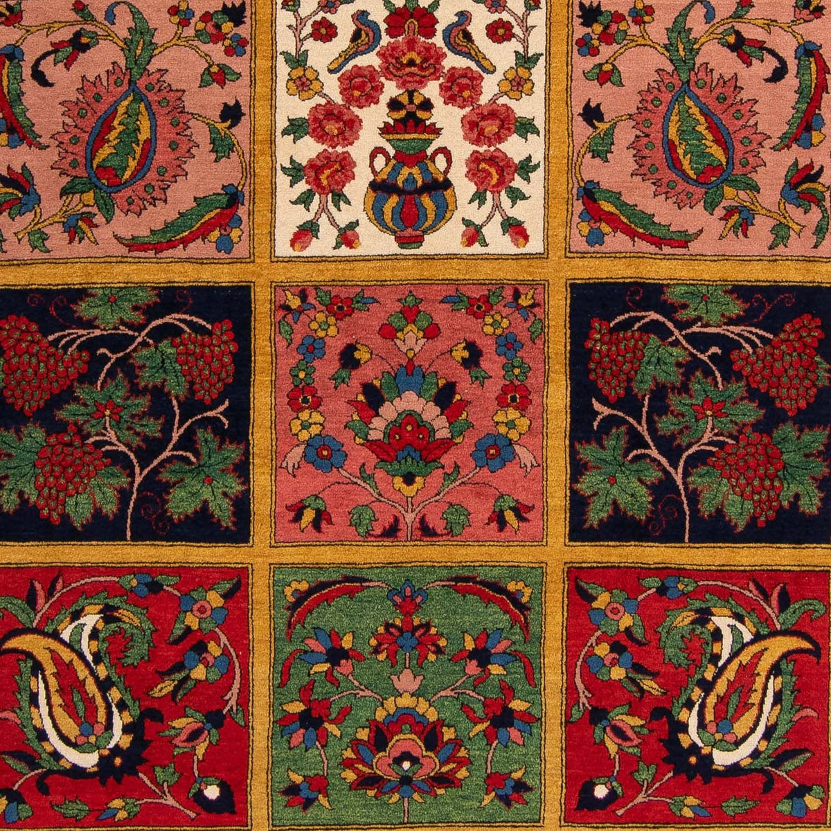 Alfombra persa - Nómada - 338 x 246 cm - rojo oscuro