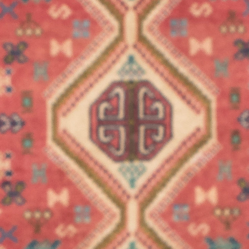 Alfombra persa - Nómada - 123 x 78 cm - rojo claro