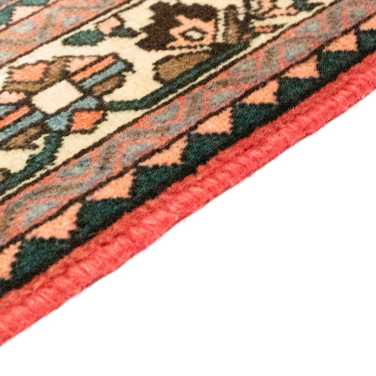 Alfombra persa - Nómada - 191 x 149 cm - rojo