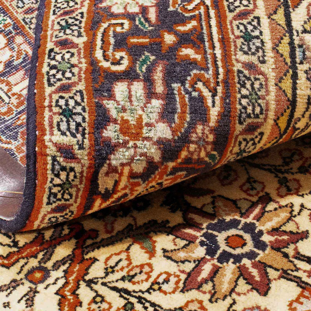 Alfombra persa - Bidjar - 172 x 108 cm - beige