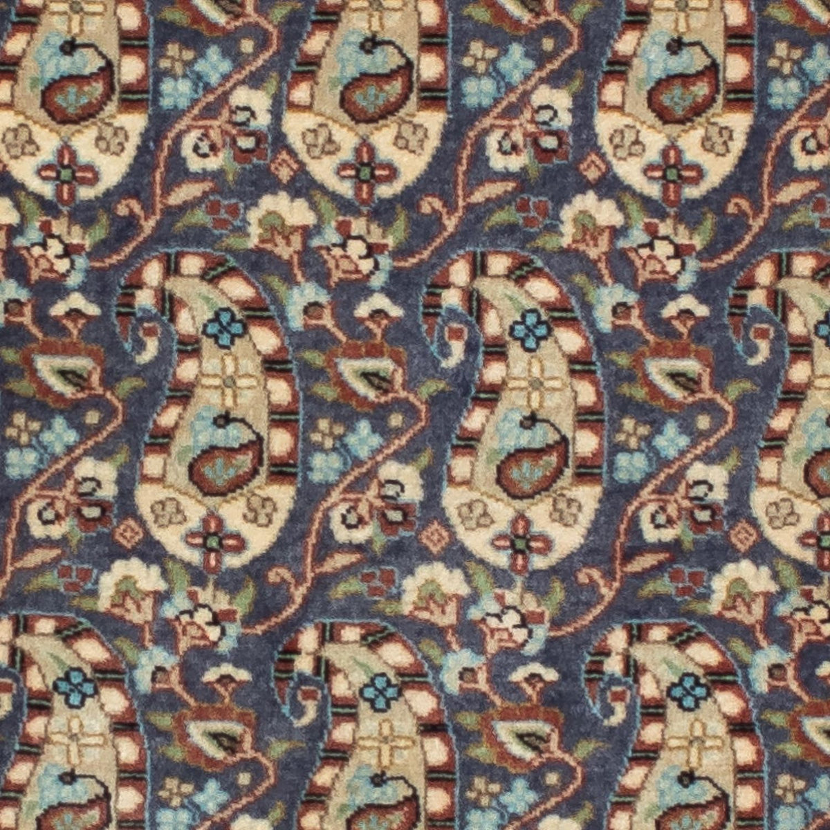 Alfombra de pasillo Alfombra persa - Ghom - 153 x 54 cm - multicolor