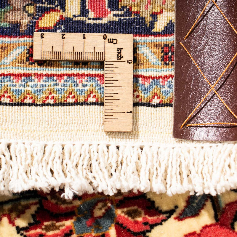 Alfombra de pasillo Alfombra persa - Ghom - 265 x 70 cm - beige