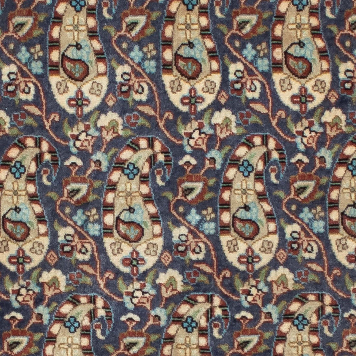 Alfombra de pasillo Alfombra persa - Ghom - 156 x 54 cm - multicolor