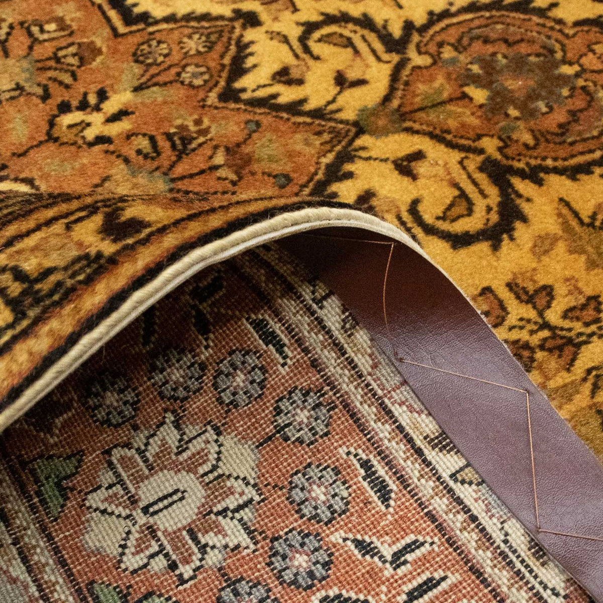Alfombra persa - Tabriz - 205 x 154 cm - marrón