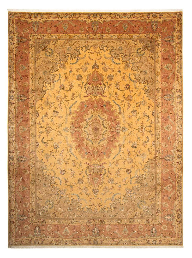 Alfombra Persa - Tabriz - Real - 398 x 306 cm - oro