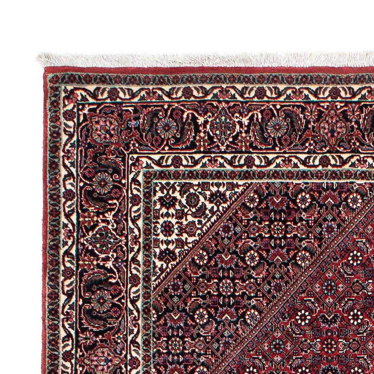 Alfombra persa - Bidjar - 217 x 131 cm - rojo