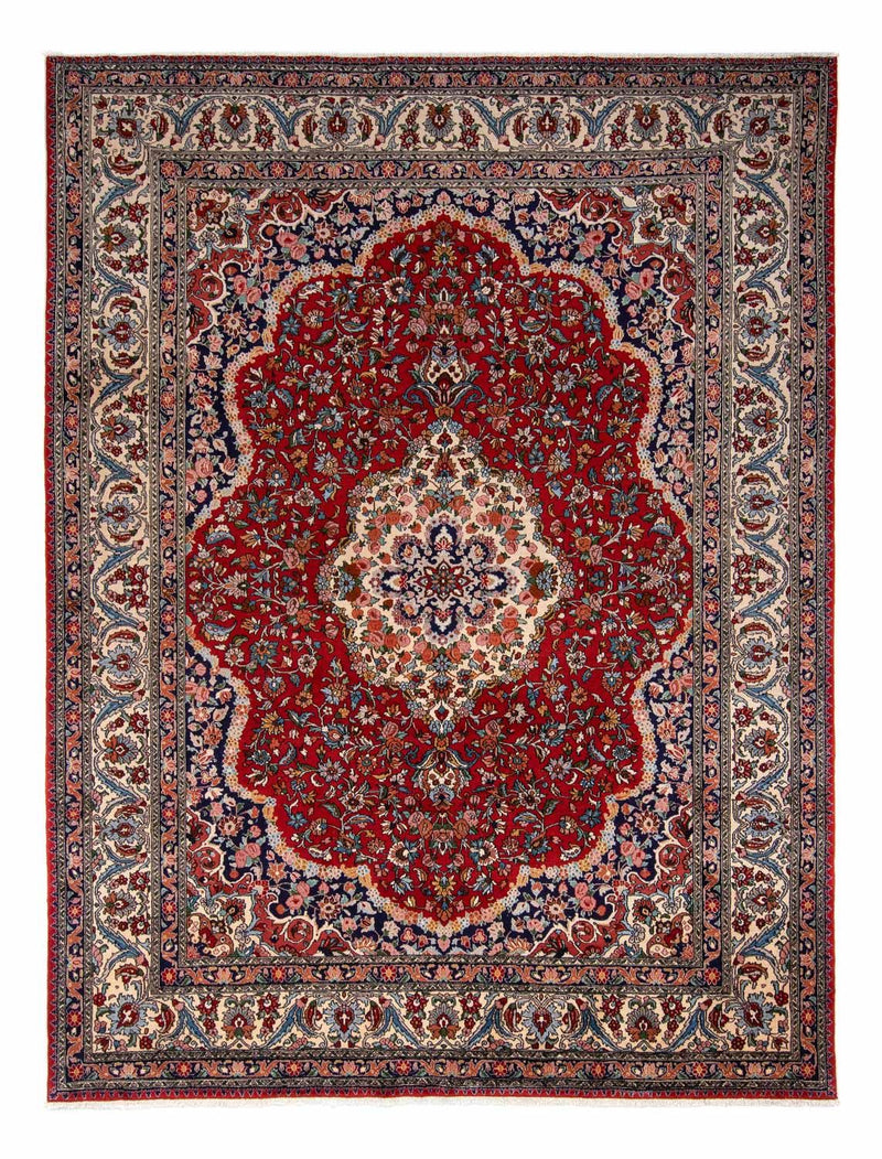 Alfombra persa - Nómada - 345 x 258 cm - rojo oscuro