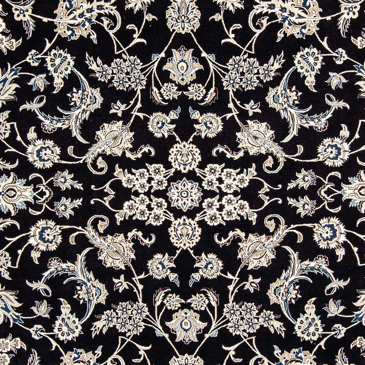 Alfombra Persa - Nain - Prima - 309 x 200 cm - azul oscuro