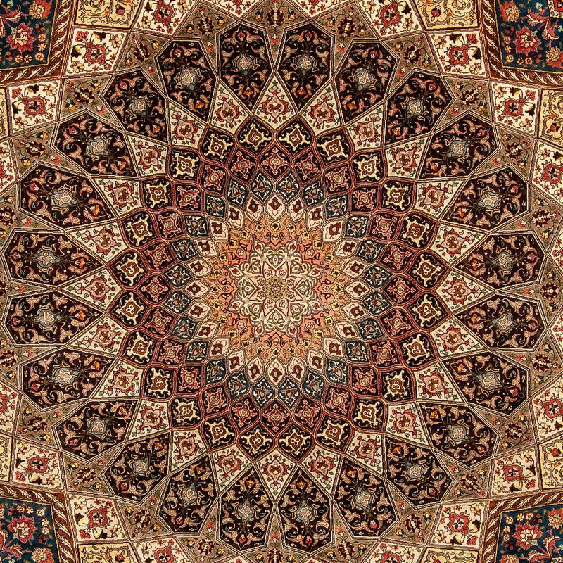 Alfombra Persa - Tabriz - Real - 360 x 260 cm - multicolor