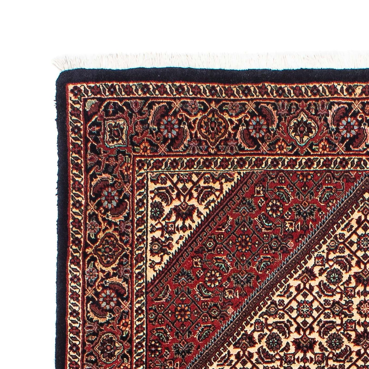 Alfombra de pasillo Alfombra persa - Bidjar - 198 x 102 cm - beige