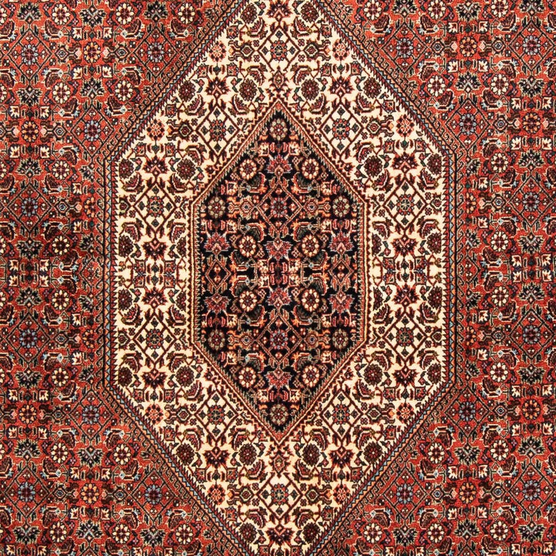 Alfombra persa - Bidjar - 252 x 150 cm - rojo