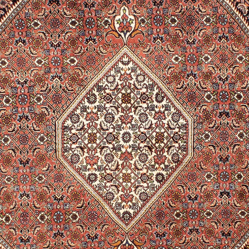 Alfombra persa - Bidjar - 242 x 165 cm - rojo claro