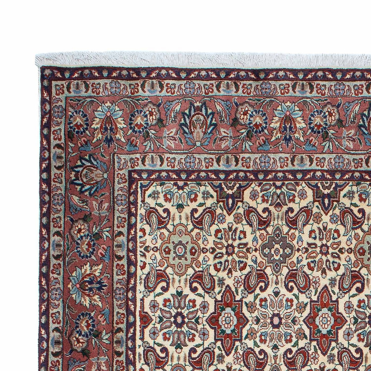 Alfombra persa - Bidjar - 195 x 148 cm - beige