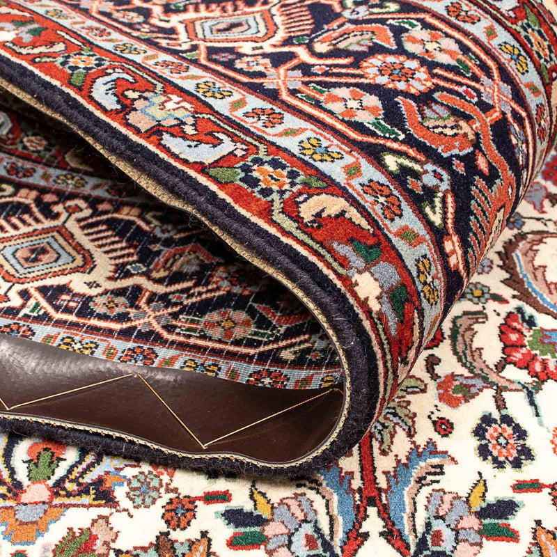 Alfombra persa - Bidjar - 202 x 150 cm - beige