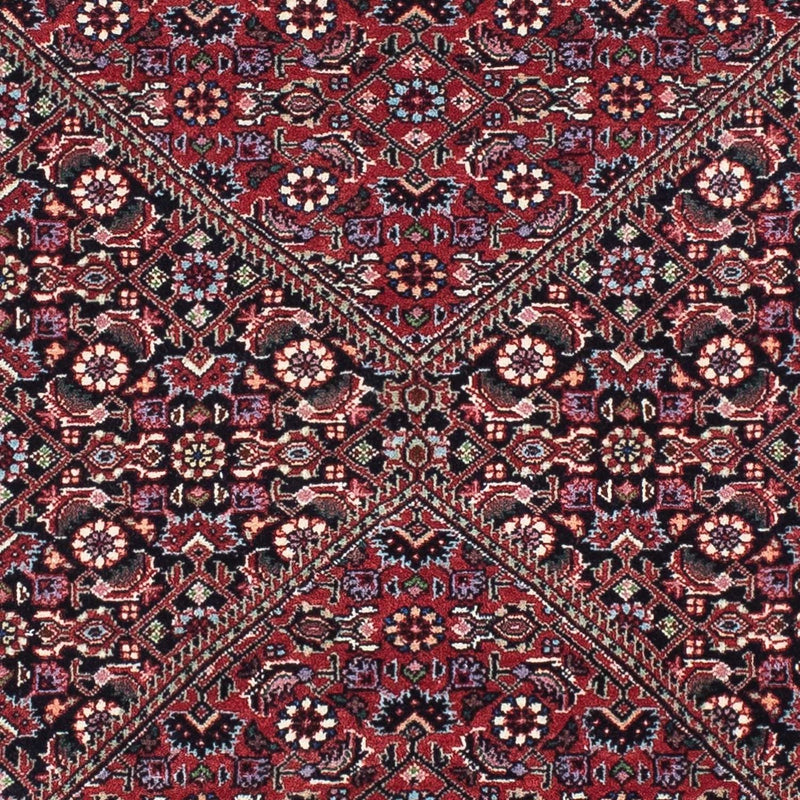 Alfombra de pasillo Alfombra persa - Bidjar - 193 x 76 cm - rojo