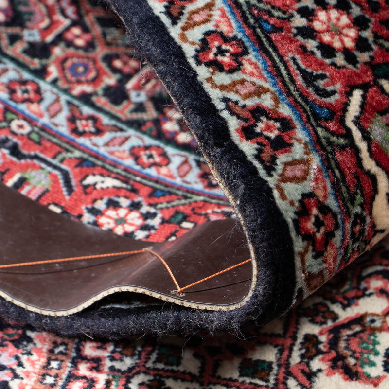 Alfombra de pasillo Alfombra persa - Bidjar - 193 x 76 cm - rojo