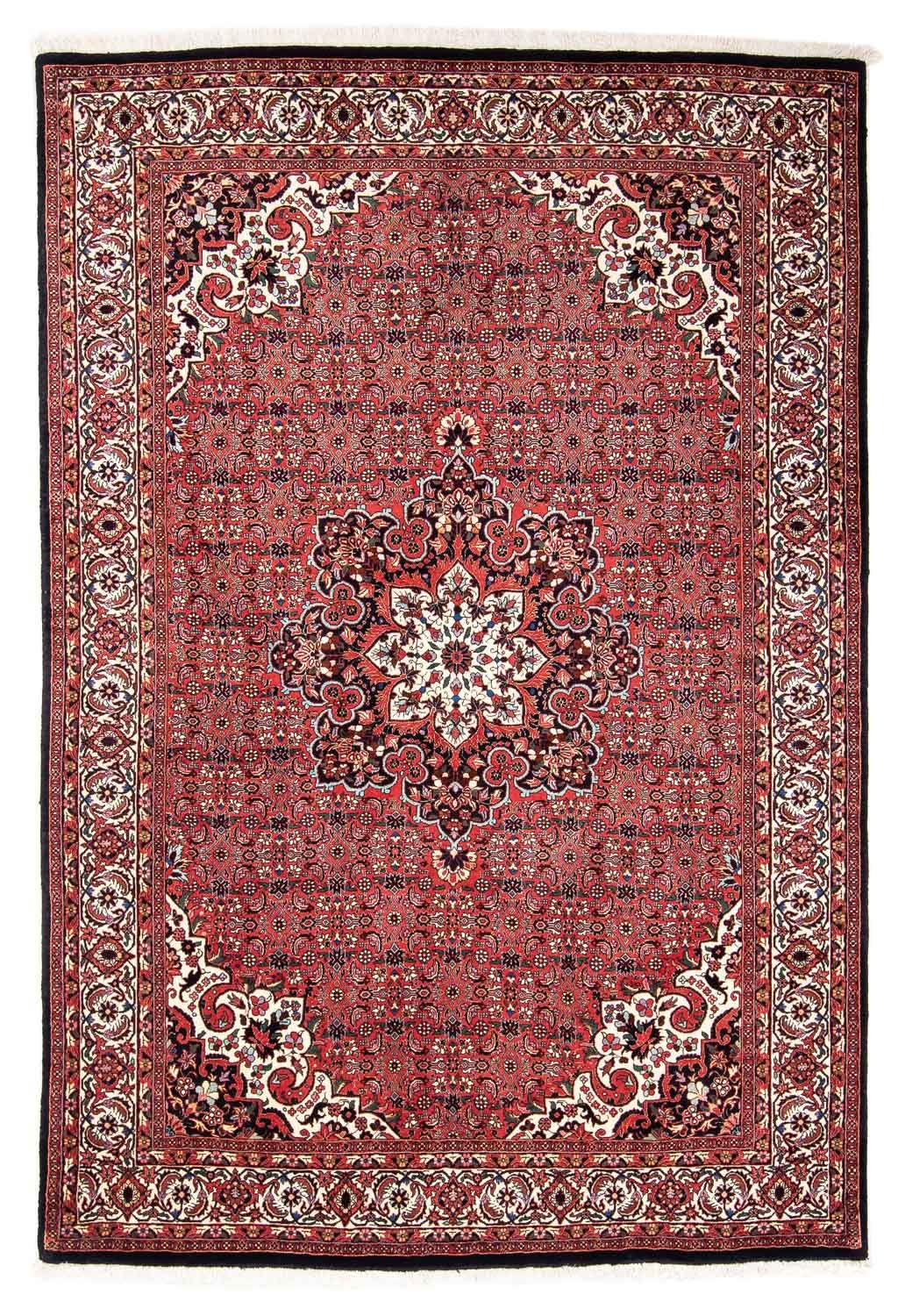 Alfombra persa - Bidjar - 240 x 170 cm - rojo