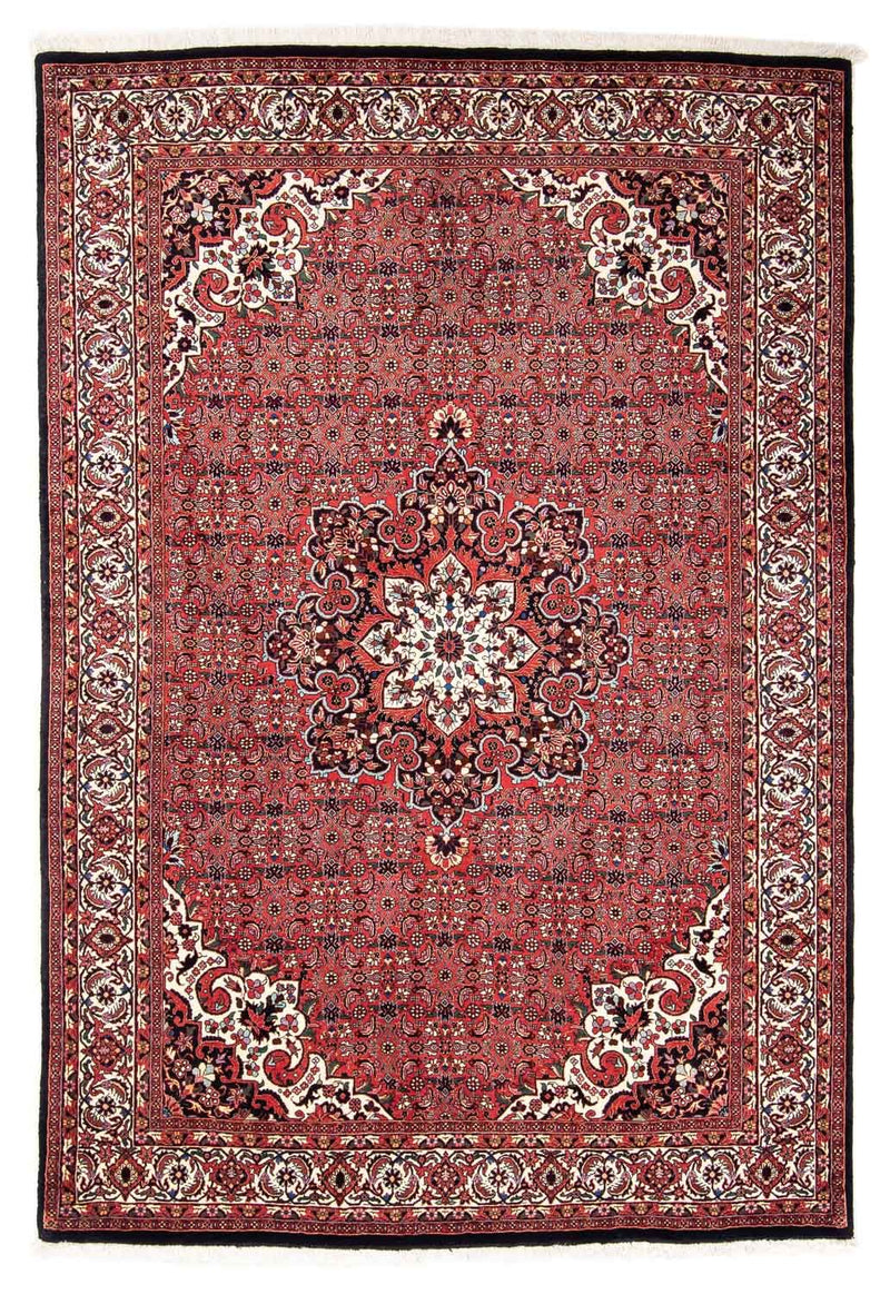 Alfombra persa - Bidjar - 240 x 170 cm - rojo