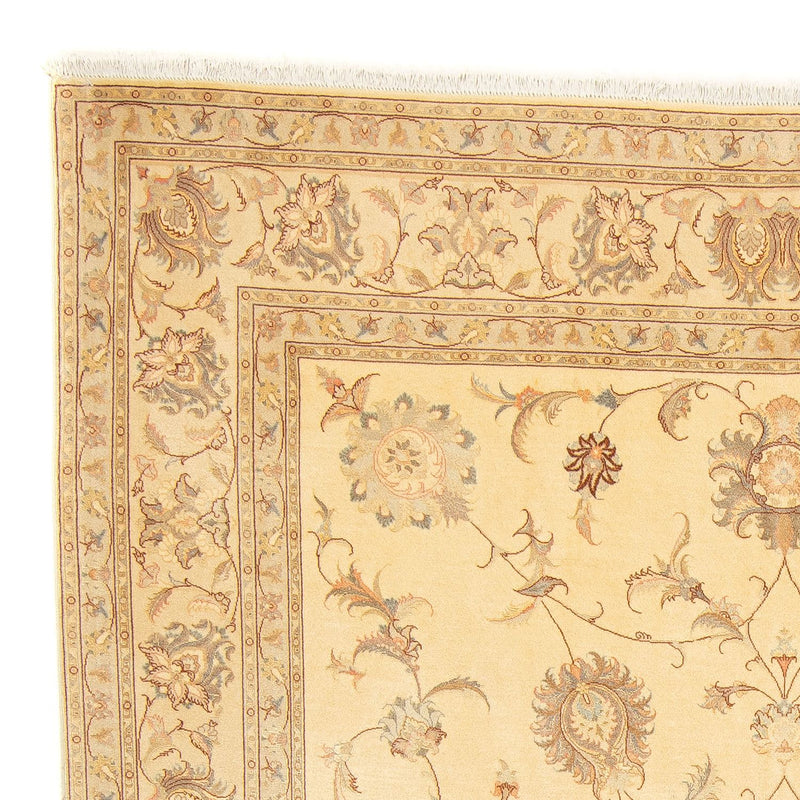 Alfombra Persa - Tabriz - Real - 242 x 202 cm - beige