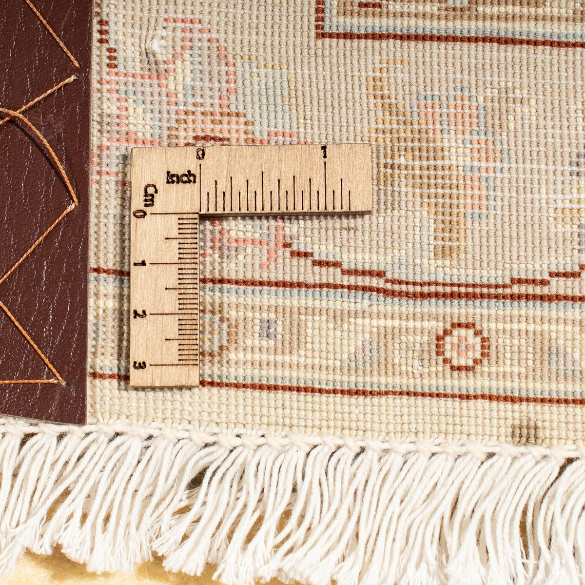Alfombra Persa - Tabriz - Real - 242 x 202 cm - beige