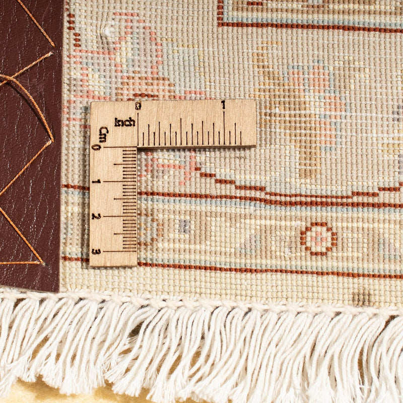 Alfombra Persa - Tabriz - Real - 242 x 202 cm - beige