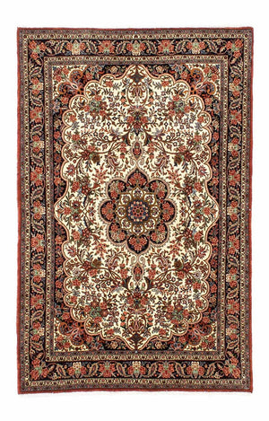 Alfombra persa - Bidjar - 211 x 139 cm - beige