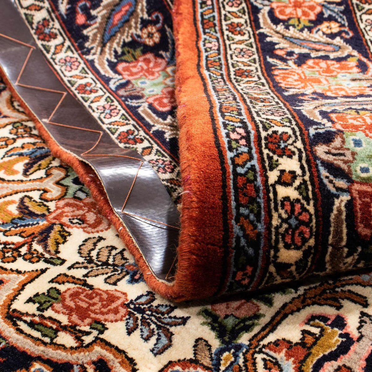 Alfombra persa - Bidjar - 211 x 139 cm - beige