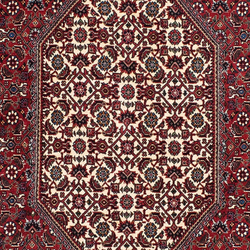 Alfombra de pasillo Alfombra persa - Bidjar - 202 x 102 cm - rojo