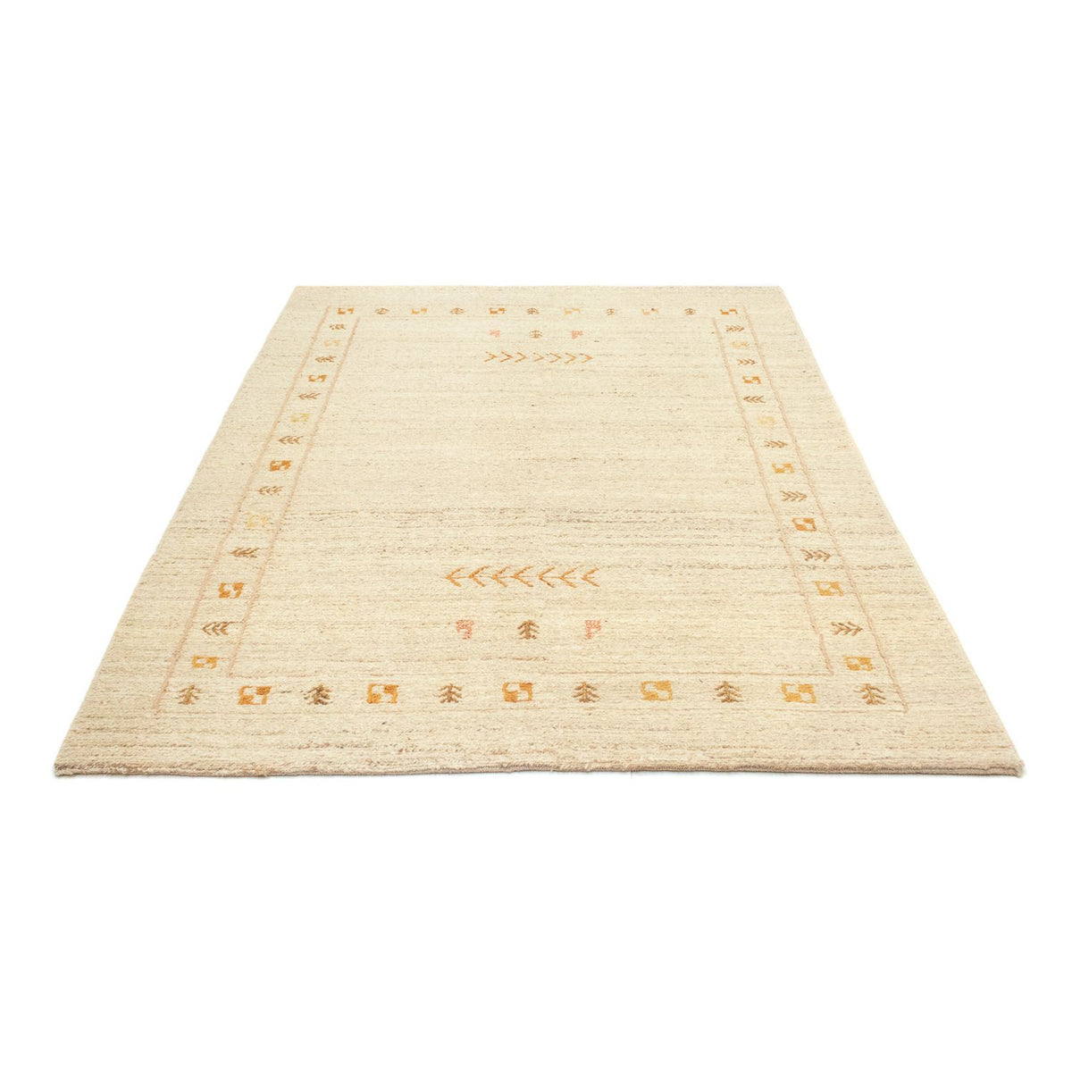 Alfombra Gabbeh - Persa - 193 x 147 cm - beige