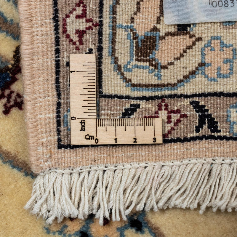 Alfombra persa - Nain cuadrado  - 307 x 296 cm - beige