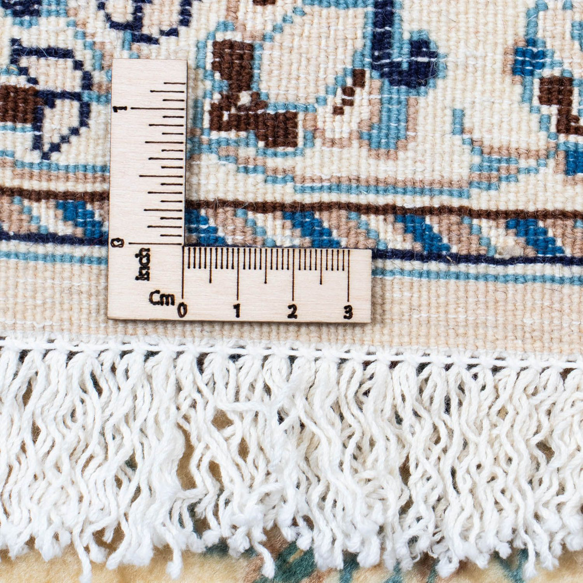 Alfombra persa - Nain - 289 x 197 cm - beige