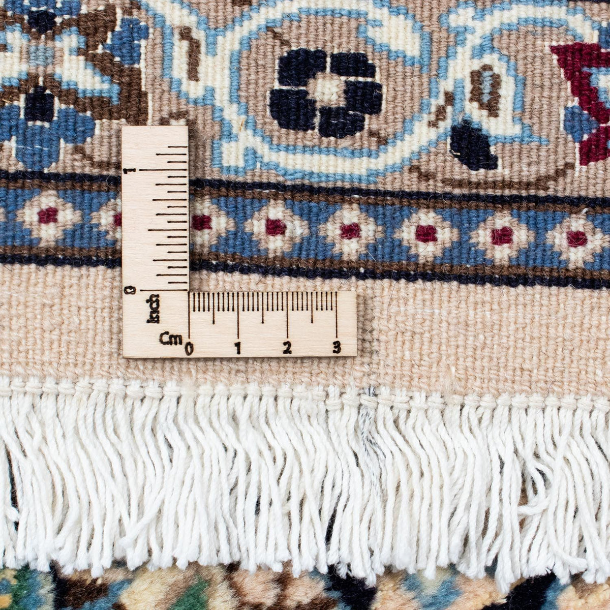 Alfombra persa - Nain - 290 x 204 cm - negro
