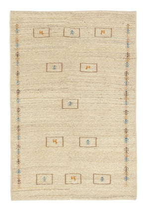 Alfombra Gabbeh - Persa - 166 x 113 cm - beige