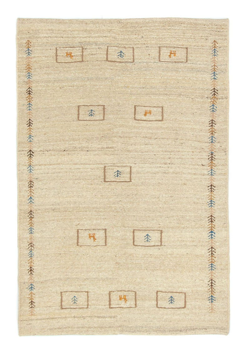 Alfombra Gabbeh - Persa - 166 x 113 cm - beige