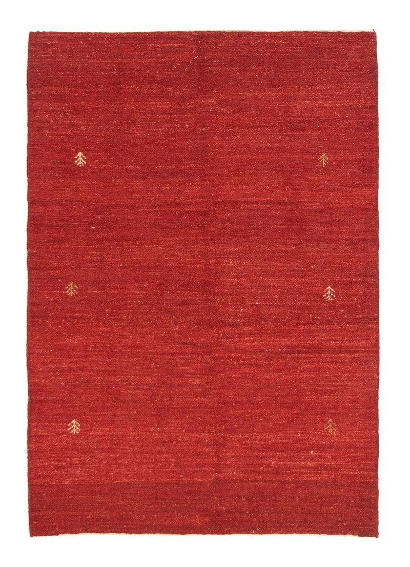 Alfombra Gabbeh - Persa - 169 x 118 cm - rojo