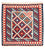 Alfombra Kelim - Oriental cuadrado  - 103 x 100 cm - multicolor