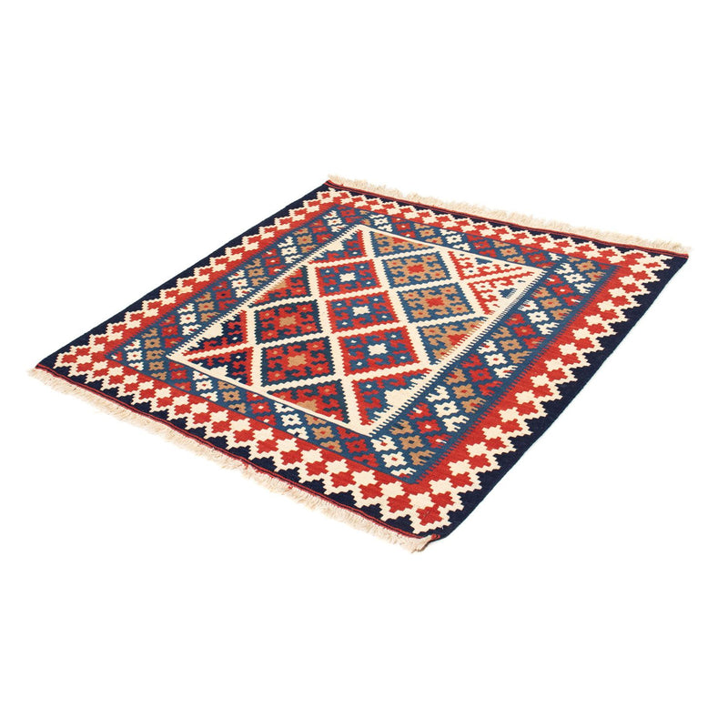 Alfombra Kelim - Oriental cuadrado  - 103 x 100 cm - multicolor