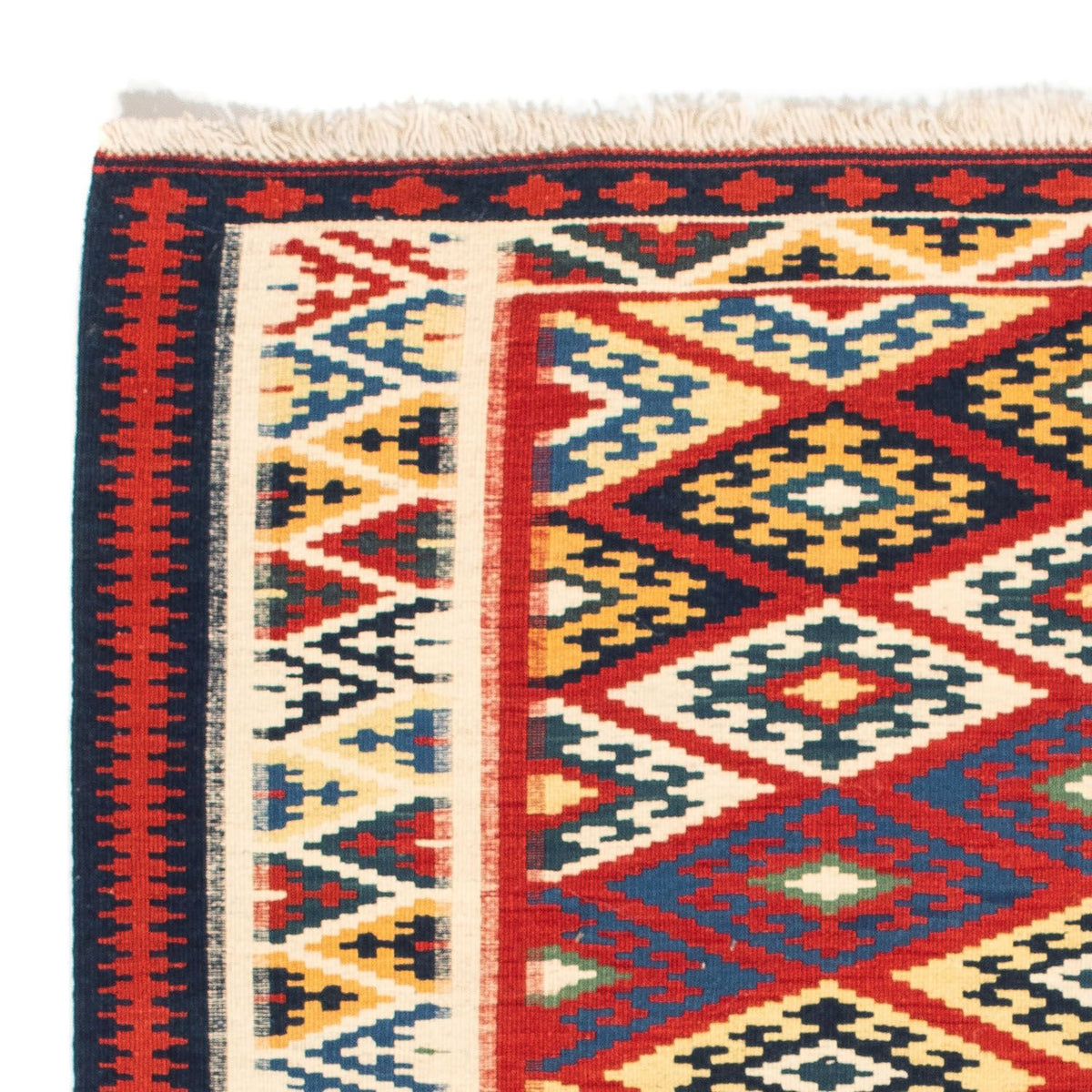 Alfombra Kelim - Oriental cuadrado  - 104 x 103 cm - multicolor