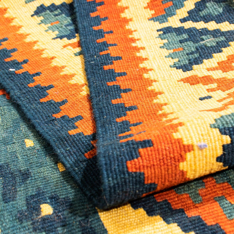 Alfombra Kelim - Oriental cuadrado  - 102 x 101 cm - multicolor