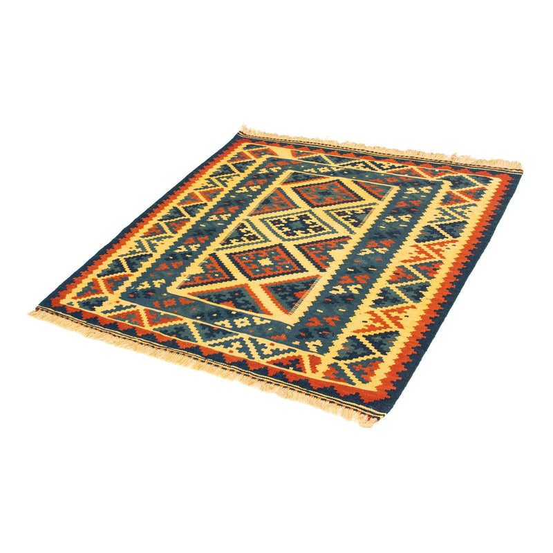 Alfombra Kelim - Oriental cuadrado  - 102 x 101 cm - multicolor