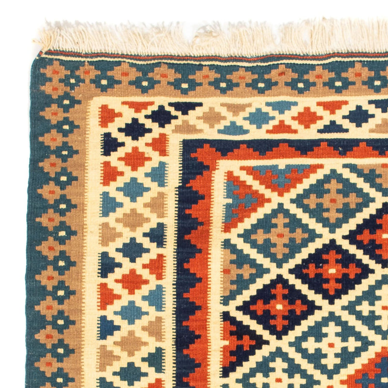 Alfombra Kelim - Oriental cuadrado  - 107 x 101 cm - beige