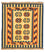 Alfombra Kelim - Oriental cuadrado - 107 x 100 cm - beige claro