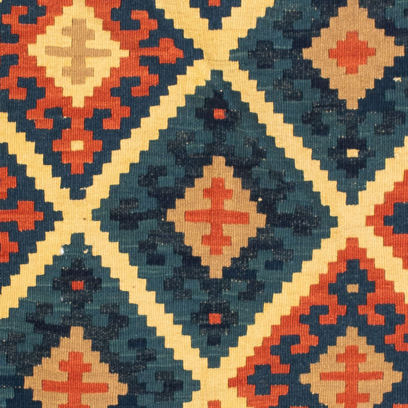 Alfombra Kelim - Oriental cuadrado  - 98 x 96 cm - multicolor