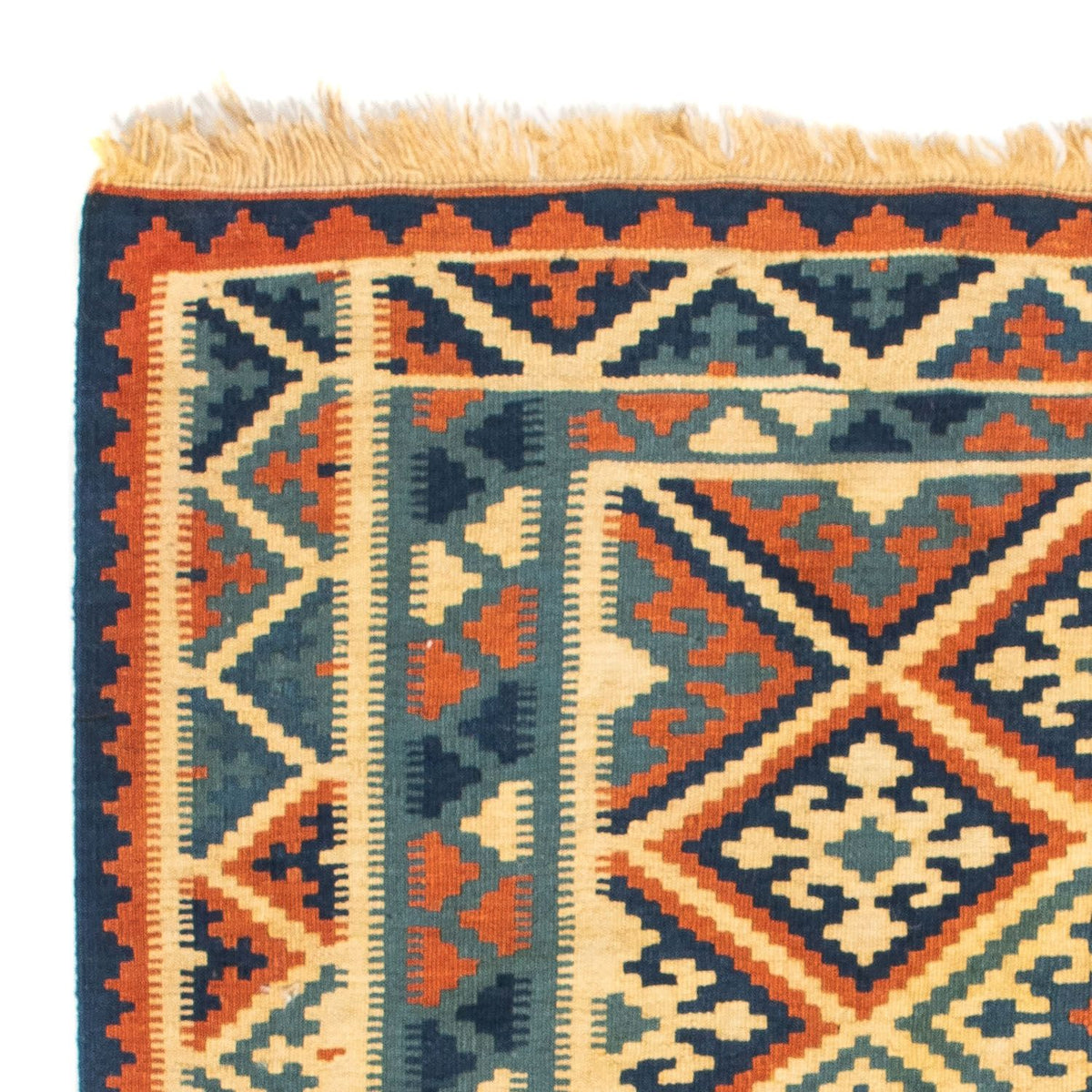 Alfombra Kelim - Oriental cuadrado - 105 x 95 cm - multicolor