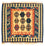 Alfombra Kelim - Oriental cuadrado  - 103 x 100 cm - azul oscuro