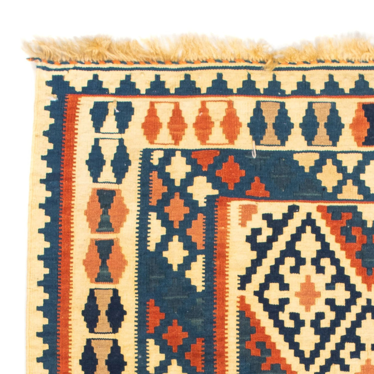 Alfombra Kelim - Oriental cuadrado - 106 x 100 cm - multicolor